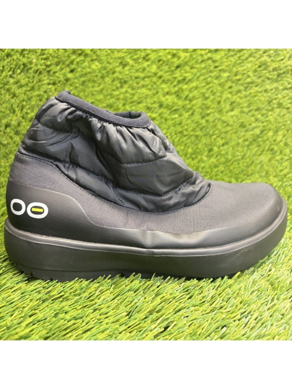 OOFOS OOmg Bootie Womens Size 7.5 Black Classic Outdoor Pull On Recovery Boots